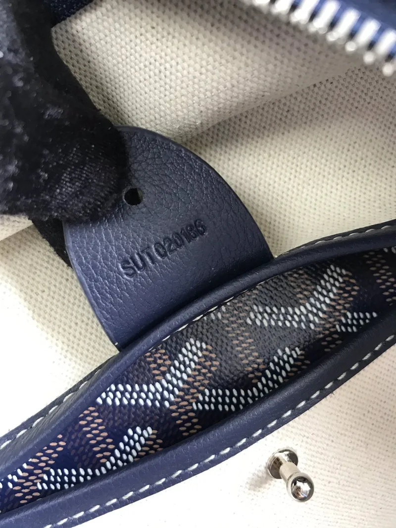 Goyard Navy Tote Bag 254 - Image 9