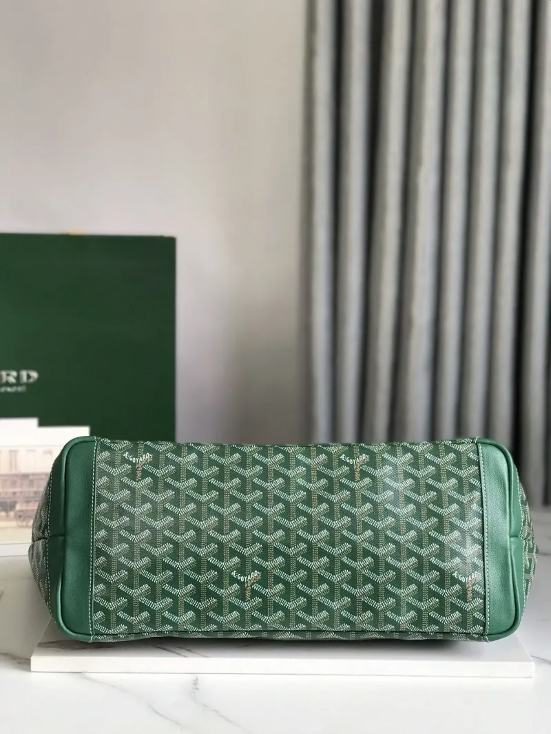 Goyard Green 255 Tote Bag - Image 3