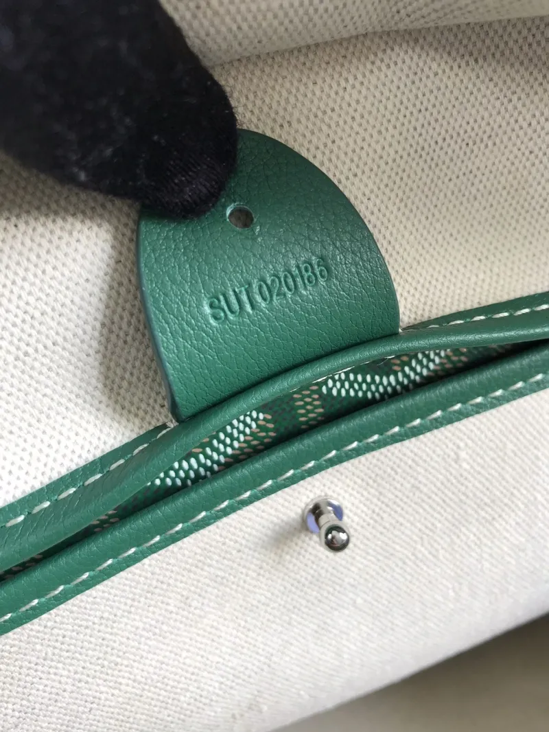 Goyard Green 255 Tote Bag - Image 8