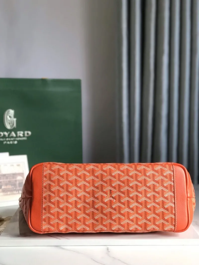Goyard Orange Tote Bag 258 - Image 5