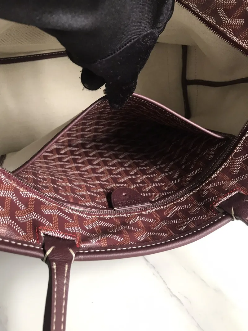 Goyard Brown Tote Bag 264 - Image 9