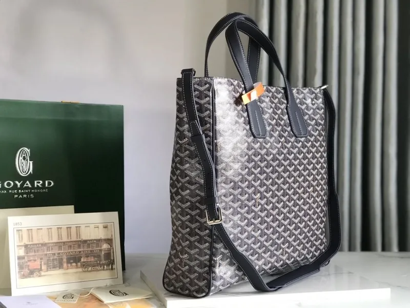 Alternative view of Goyard 265 Gray Tote Bag