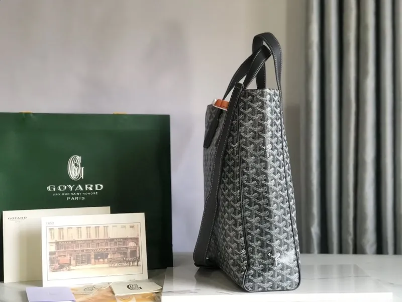 Alternative view of Goyard Gray Tote Bag 266