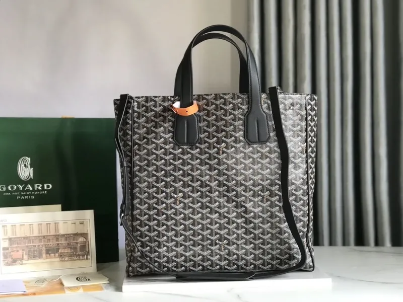 Goyard 269 Black Tote Bag
