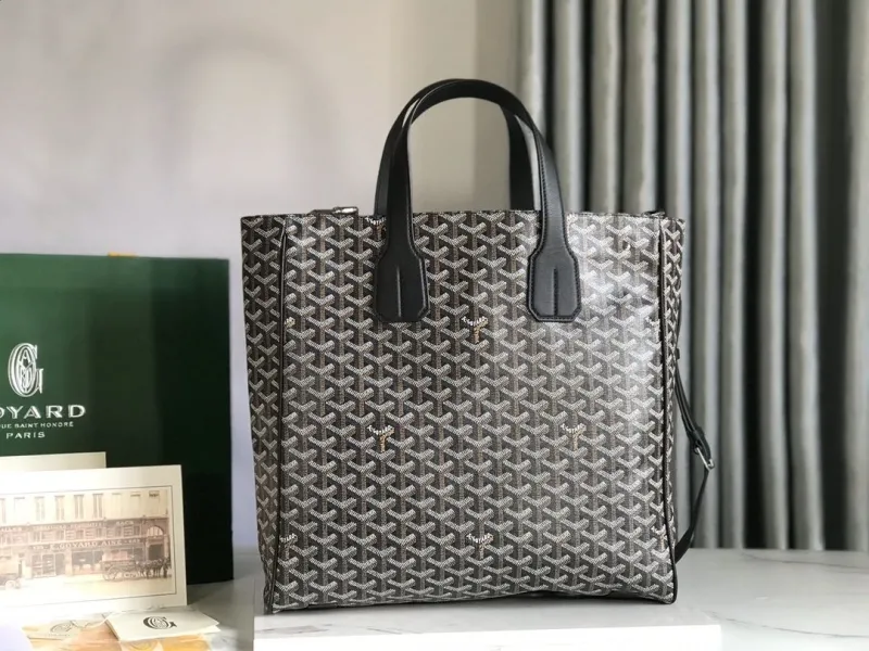 Goyard 269 Black Tote Bag - Image 4