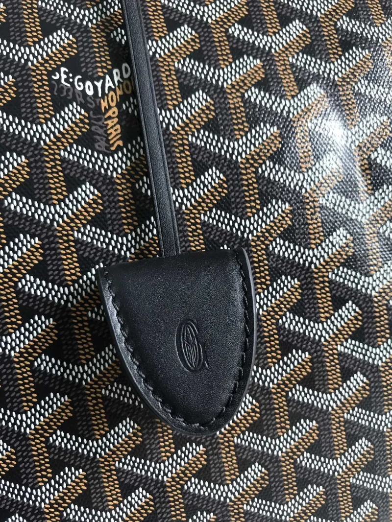 Goyard Black Tote Bag 270 - Image 4