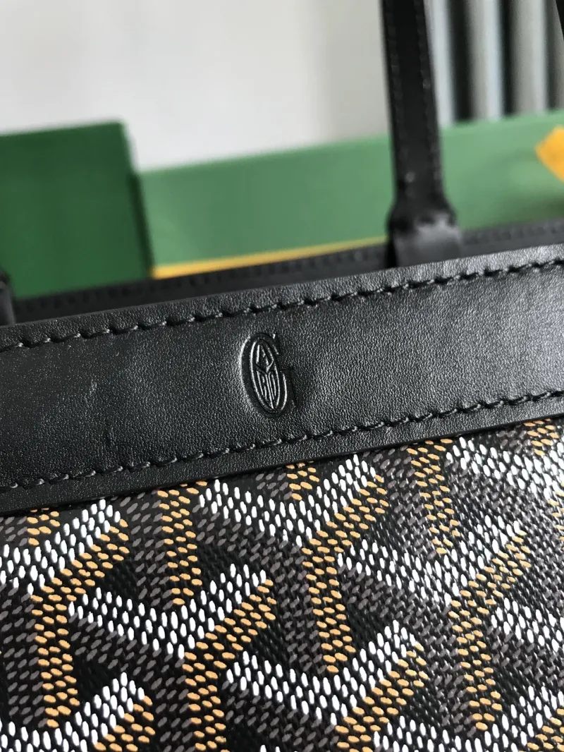 Goyard Black Tote Bag 270 - Image 5