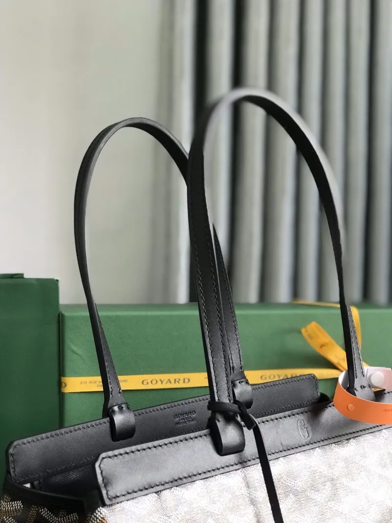 Goyard Black Tote Bag 270 - Image 7