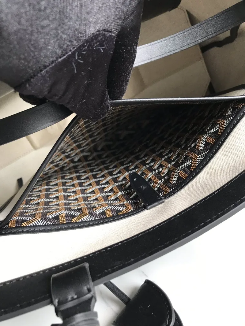 Goyard Black Tote Bag 270 - Image 9
