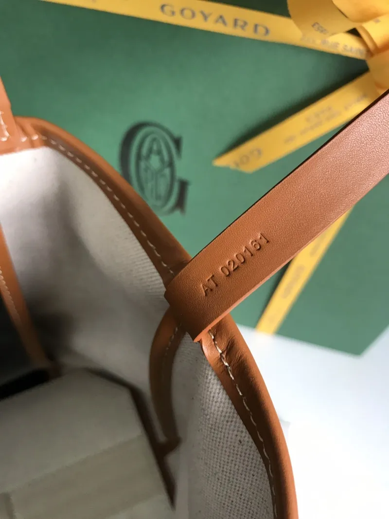 Goyard 271 Brown Black Tote Bag - Image 9