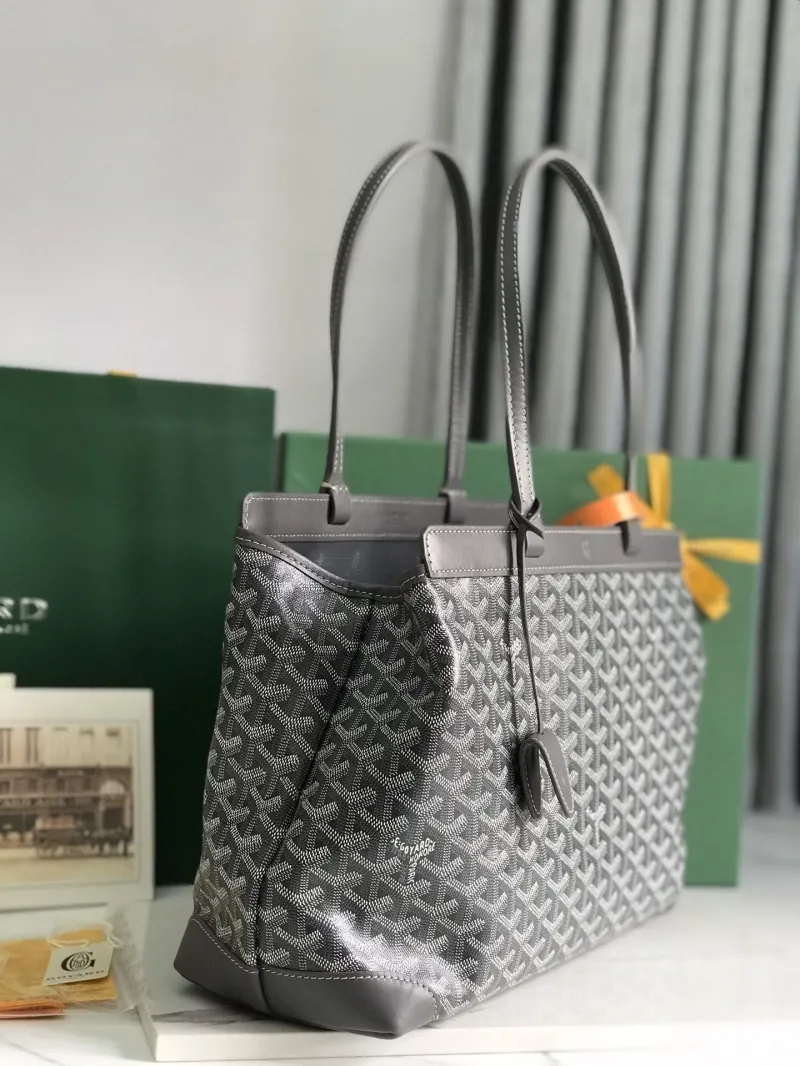 Alternative view of Goyard Gray Shopping Tote Bag 272
