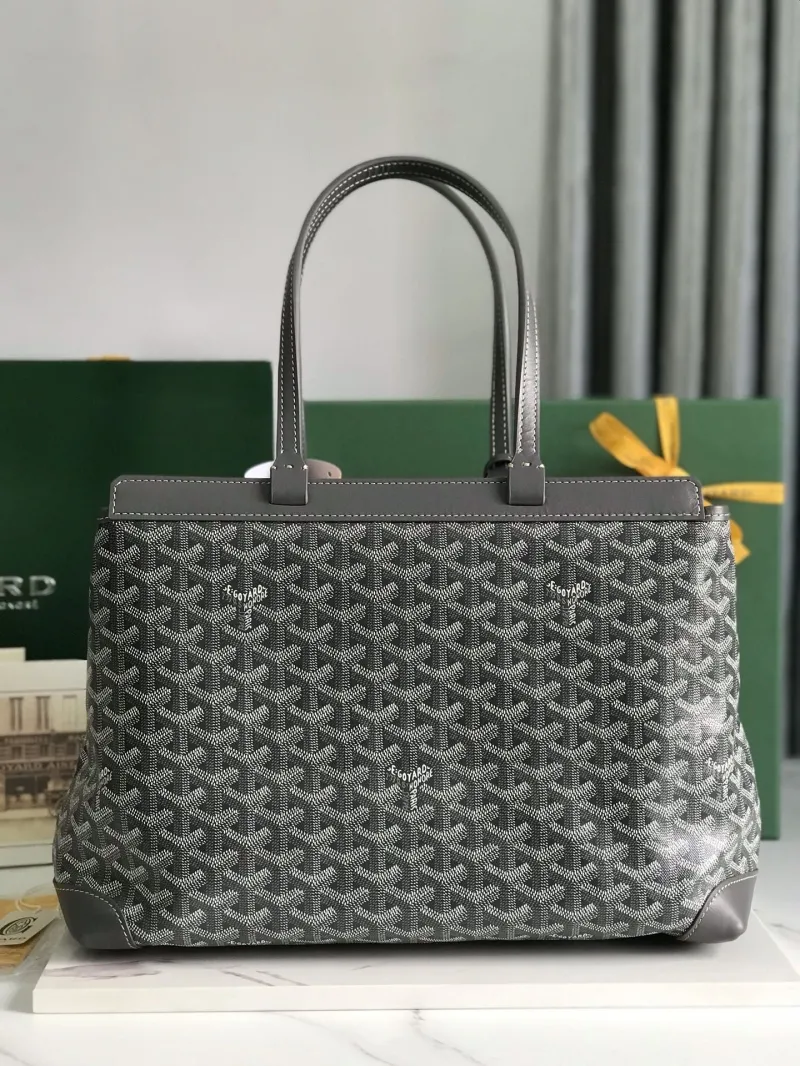 Goyard Gray Shopping Tote Bag 272 - Image 6
