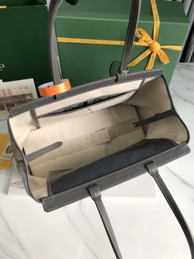 Goyard Gray Shopping Tote Bag 272 - Image 8