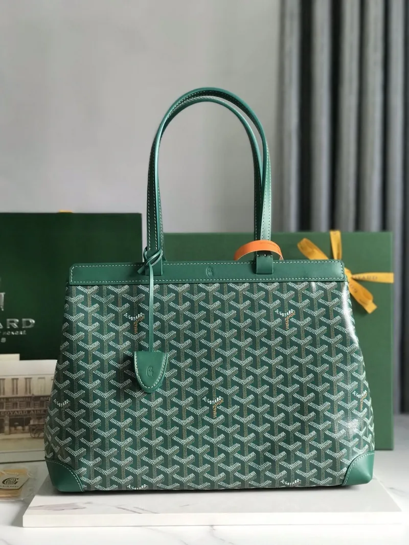 Goyard Green Tote Bag 273