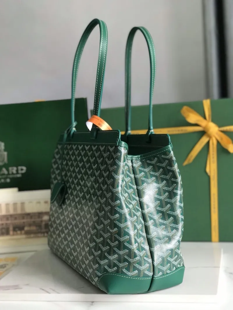 Alternative view of Goyard Green Tote Bag 273