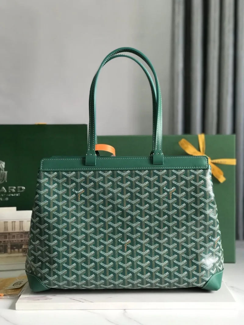 Goyard Green Tote Bag 273 - Image 3