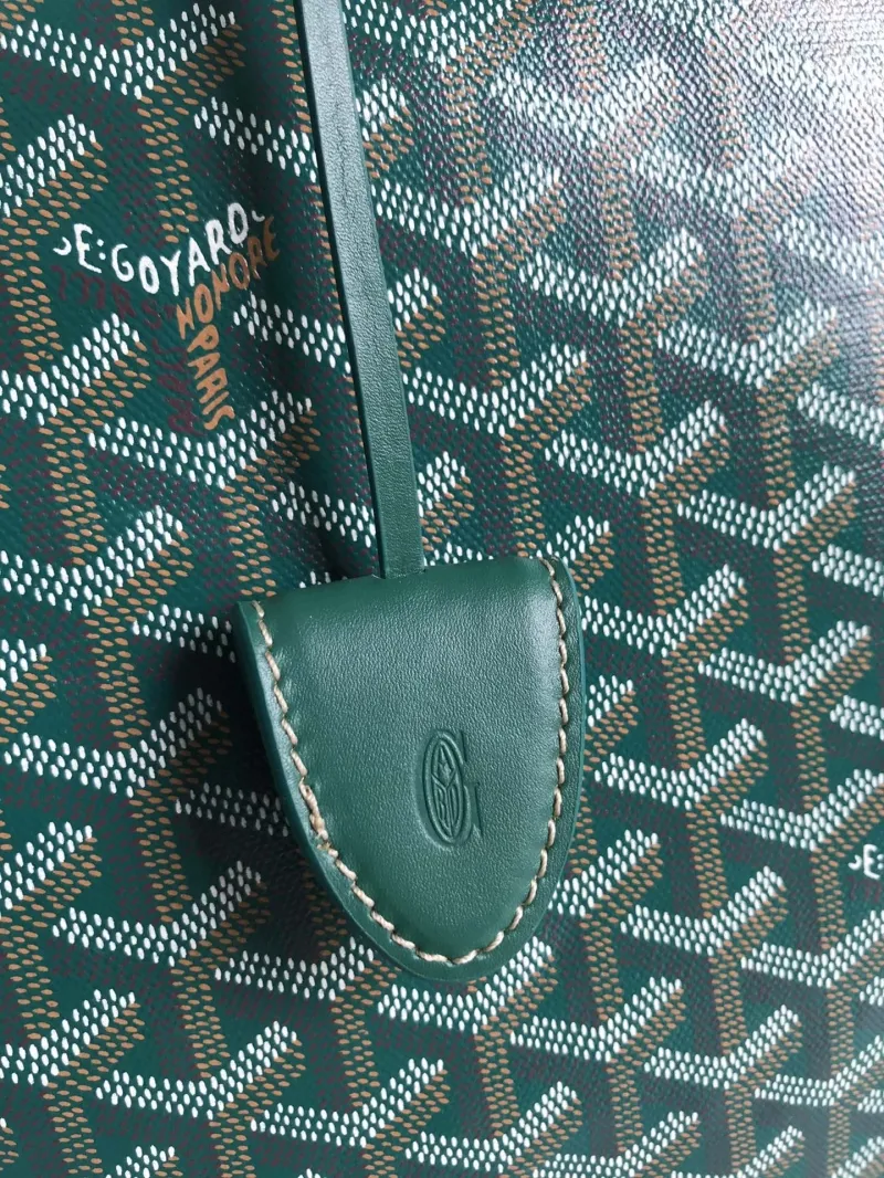 Goyard Green Tote Bag 273 - Image 5