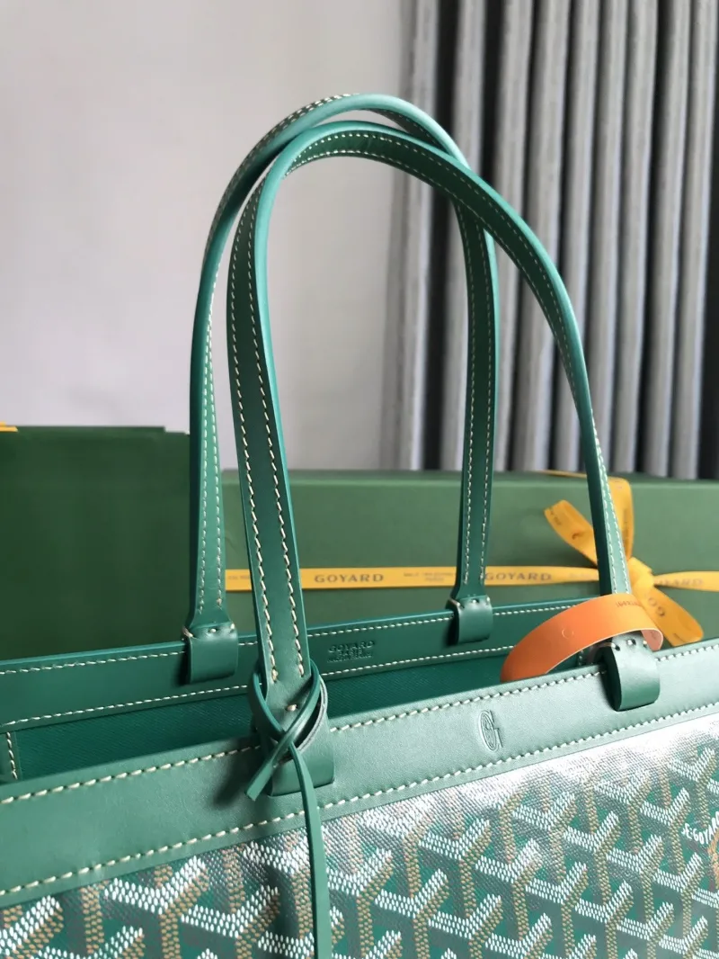 Goyard Green Tote Bag 273 - Image 6