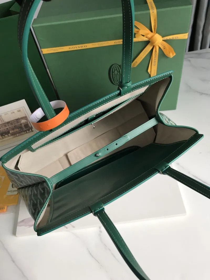 Goyard Green Tote Bag 273 - Image 8