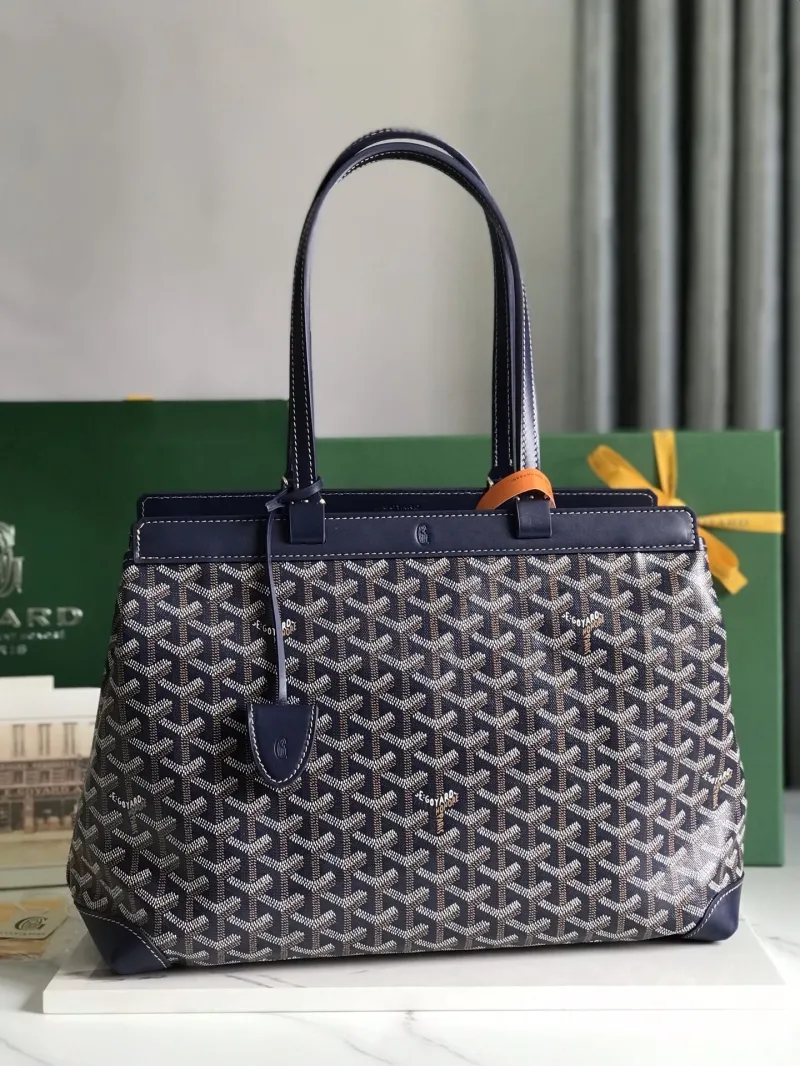 Goyard Navy Tote Bag 274