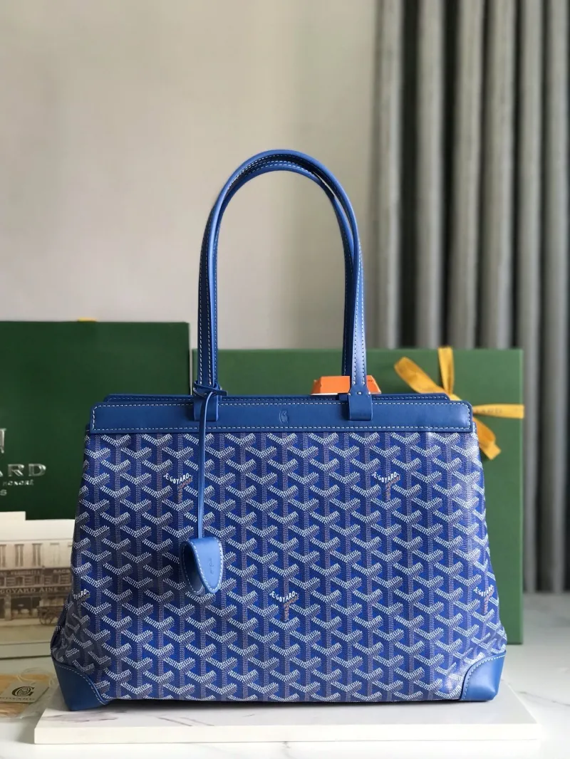 Goyard Blue Luxury Tote Bag 275 Shopping Bag