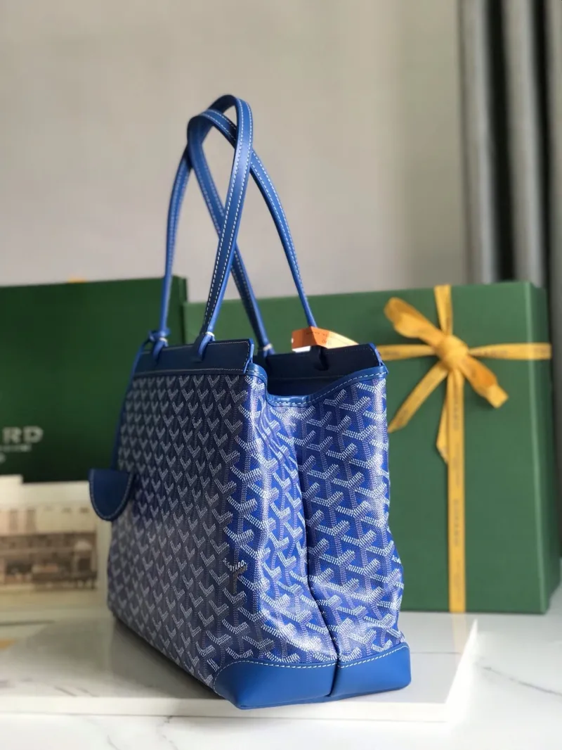 Alternative view of Goyard Blue Luxury Tote Bag 275 Shopping Bag