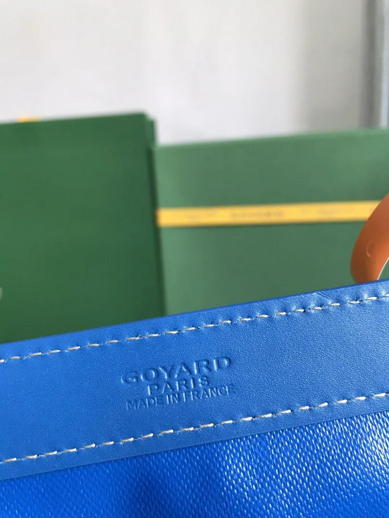 Goyard Blue Luxury Tote Bag 275 Shopping Bag - Image 7