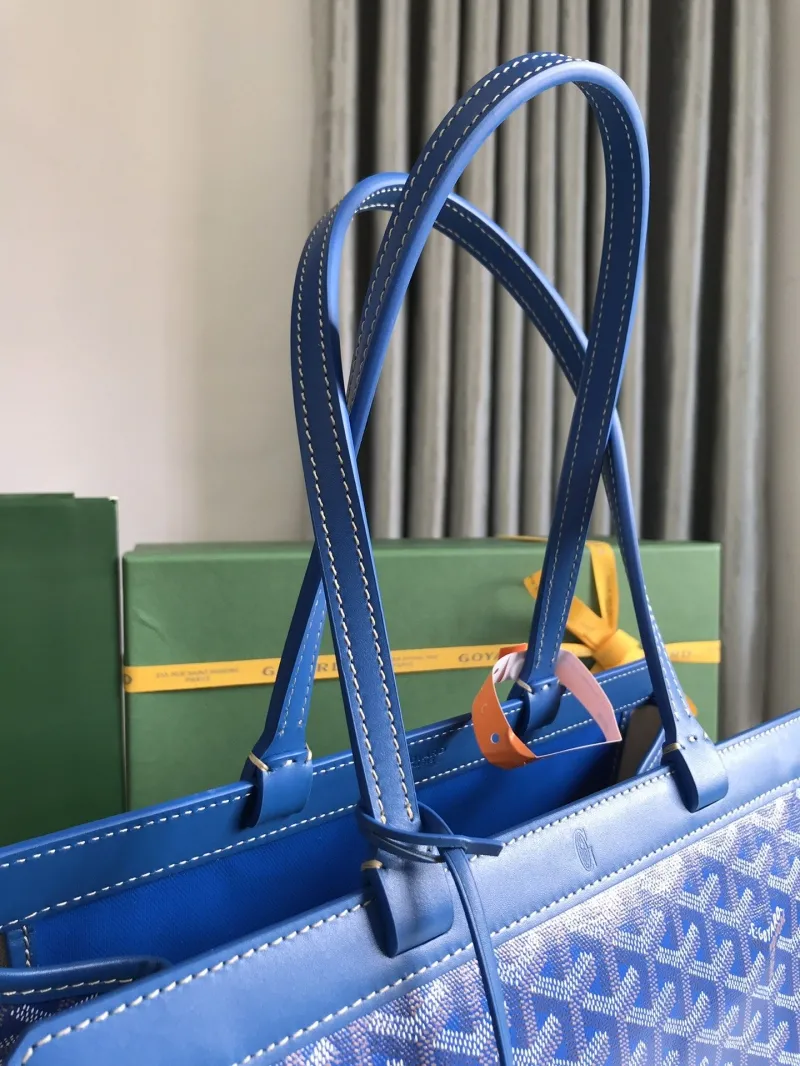 Goyard Blue Luxury Tote Bag 275 Shopping Bag - Image 8