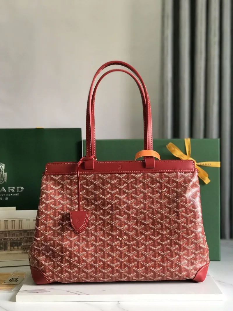 Goyard Red Tote Bag 276