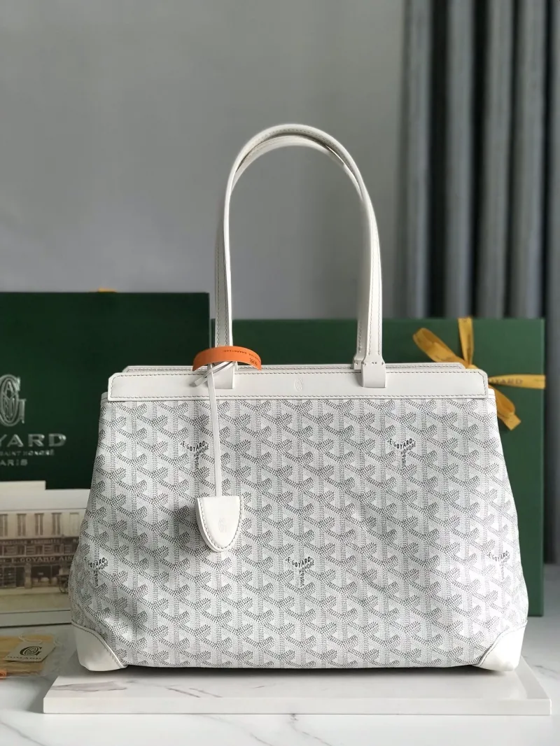 Goyard White Tote Bag 279