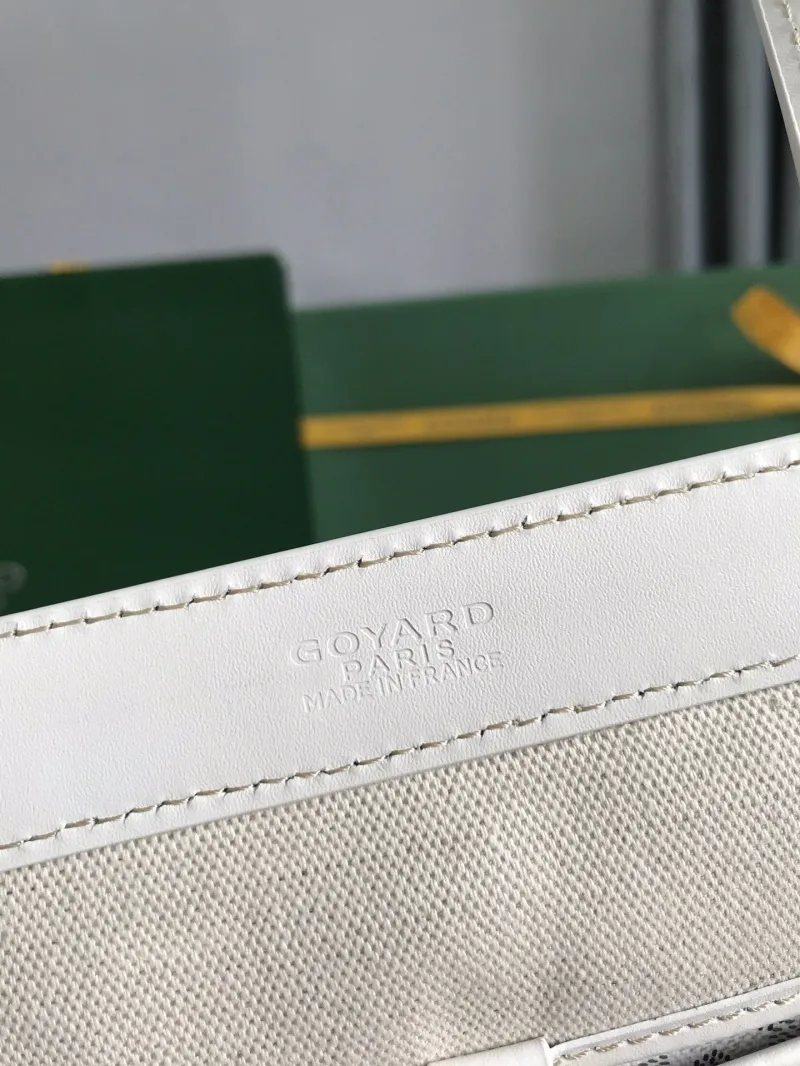 Goyard White Tote Bag 279 - Image 7