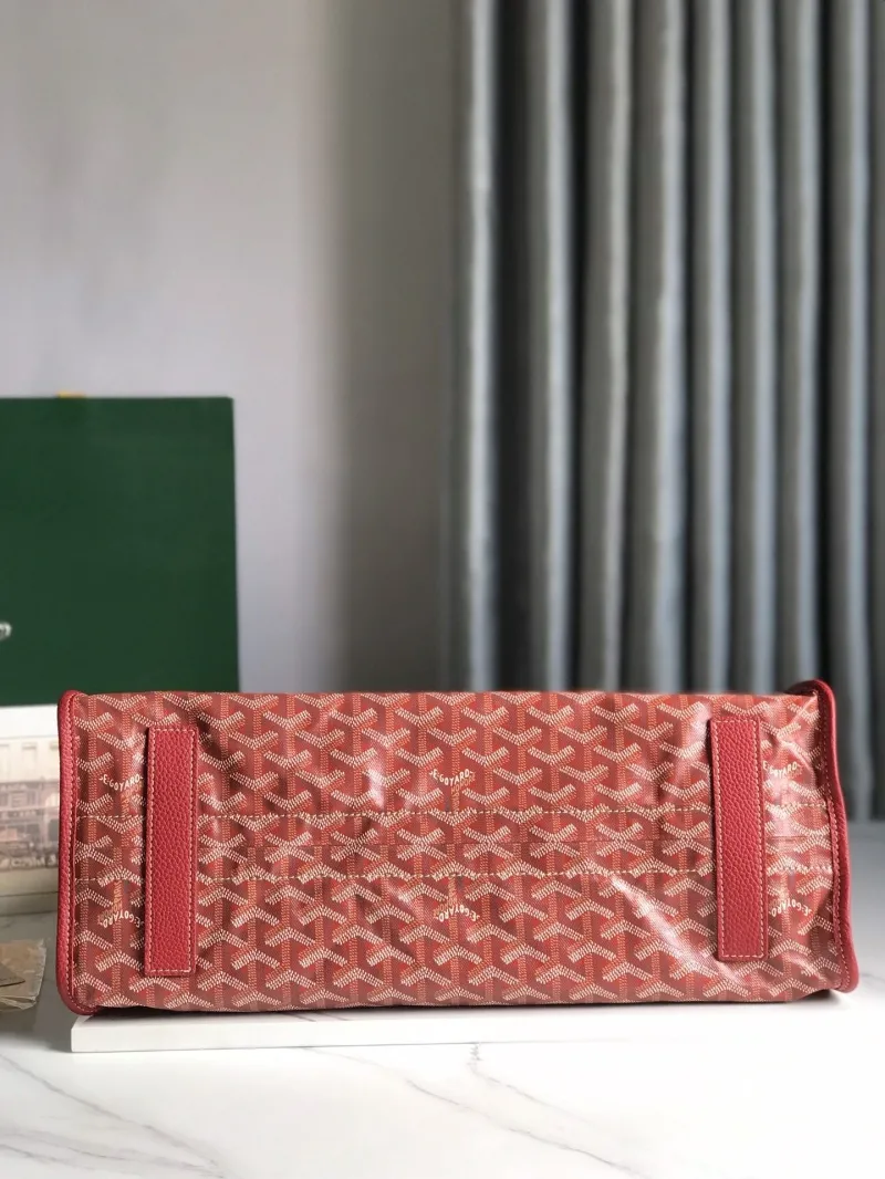 Goyard Red Shopping Tote Bag 282 - Image 3