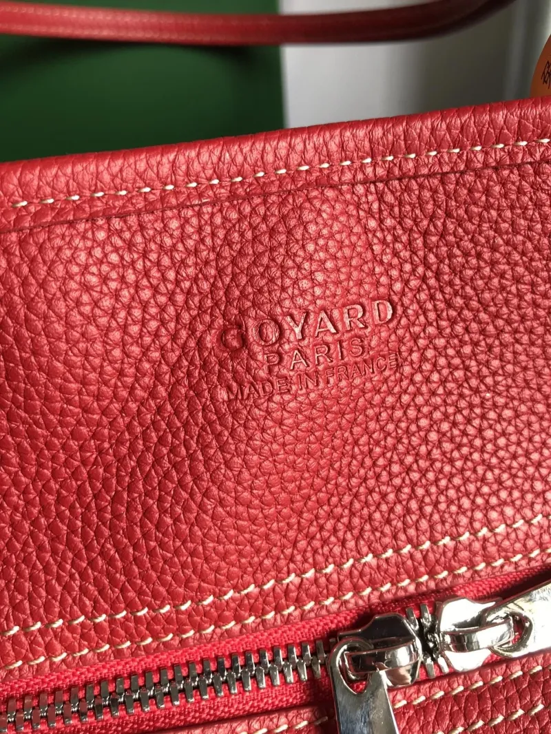 Goyard Red Shopping Tote Bag 282 - Image 5