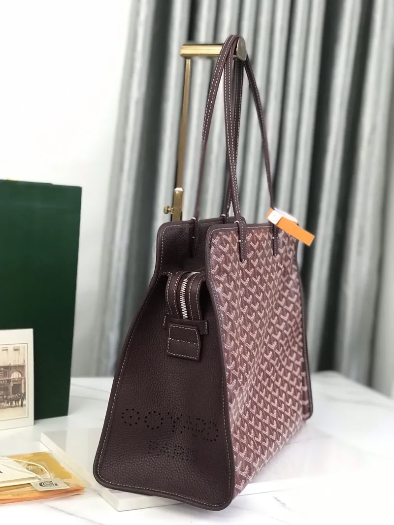 Alternative view of Goyard Brown Shopping Tote Bag 283