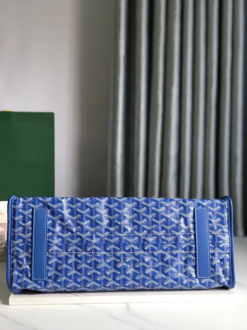 Goyard Blue Shopping Tote Bag 285 - Image 3