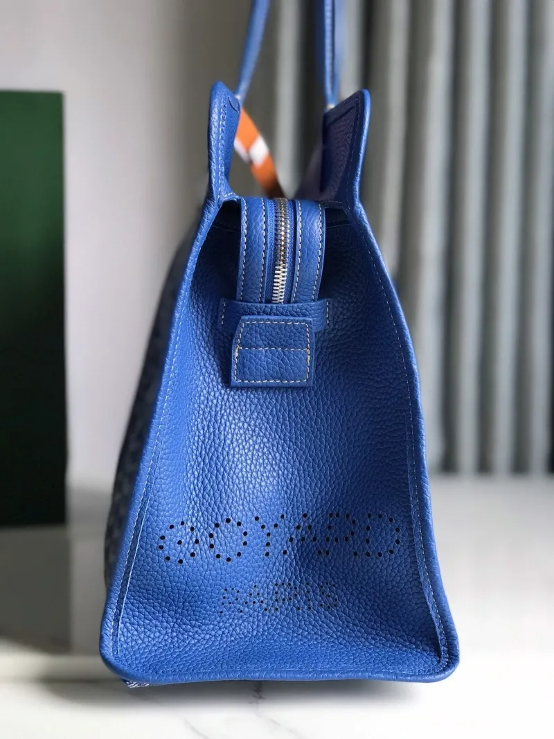 Goyard Blue Shopping Tote Bag 285 - Image 4