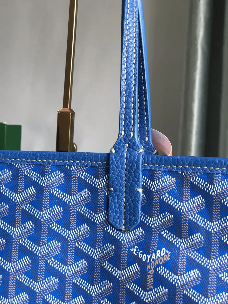 Goyard Blue Shopping Tote Bag 285 - Image 5