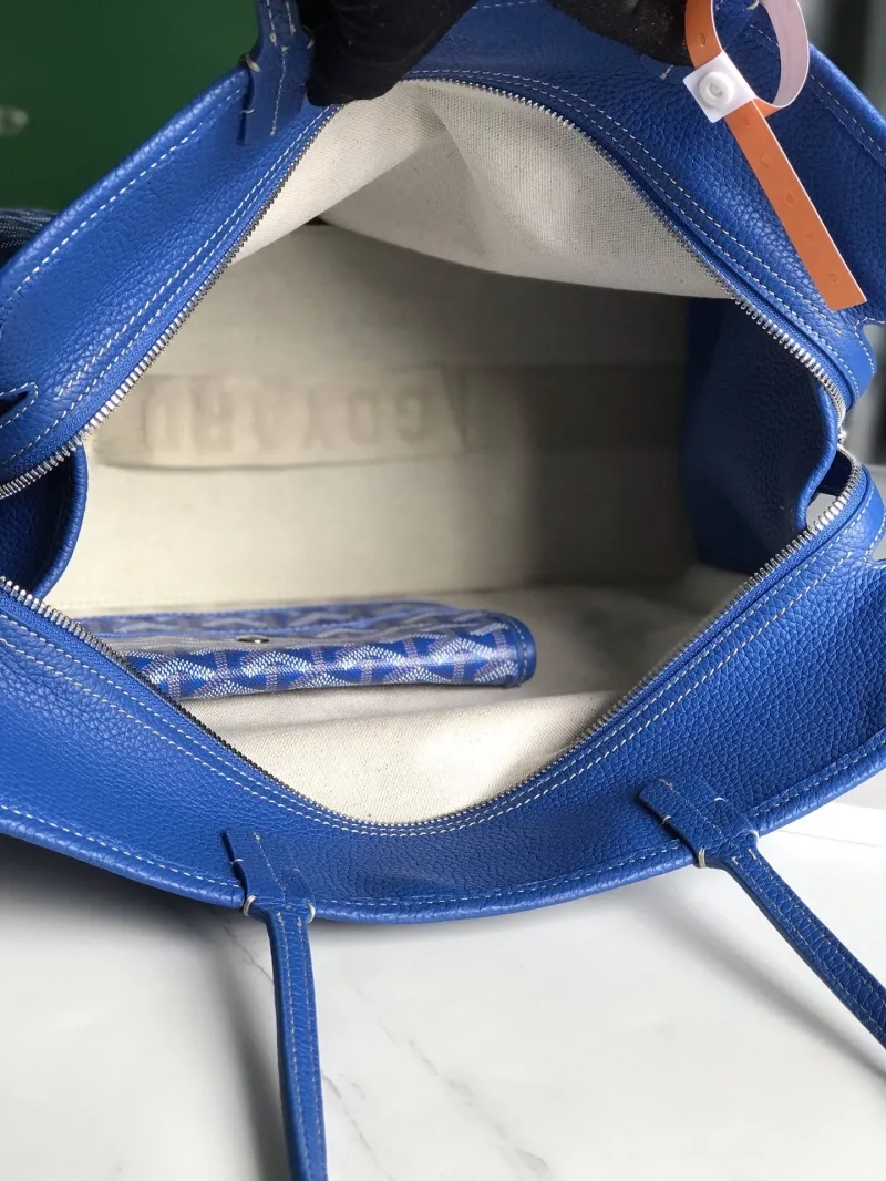 Goyard Blue Shopping Tote Bag 285 - Image 8