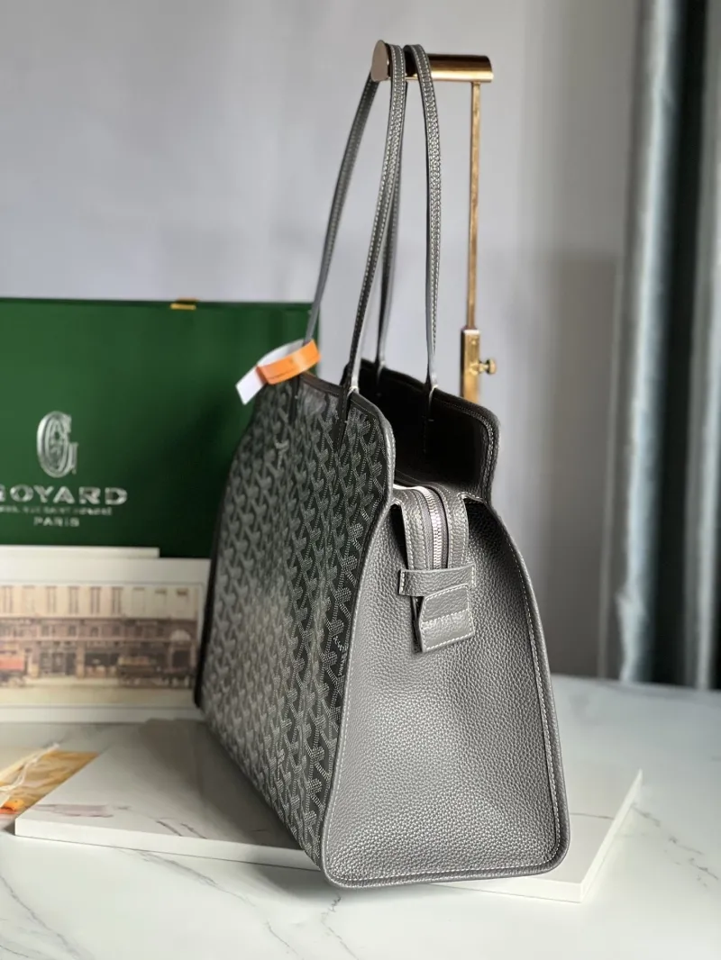 Goyard Gray Shopping Tote Bag 286 - Image 3