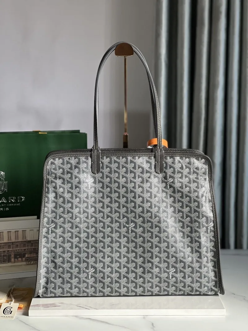 Goyard Gray Shopping Tote Bag 286 - Image 4