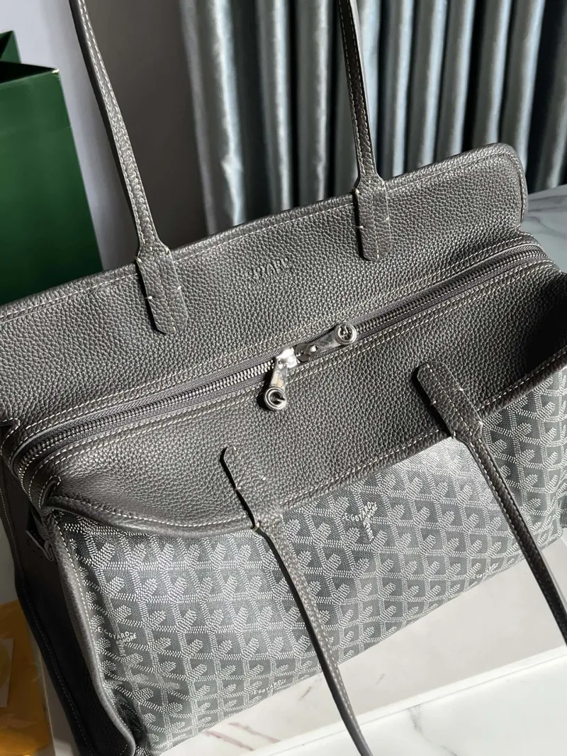 Goyard Gray Shopping Tote Bag 286 - Image 7
