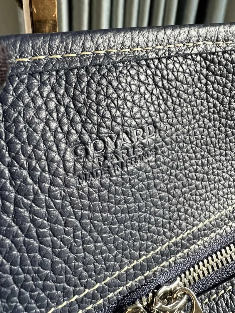 Goyard Navy Shopping Tote Bag 287 - Image 6