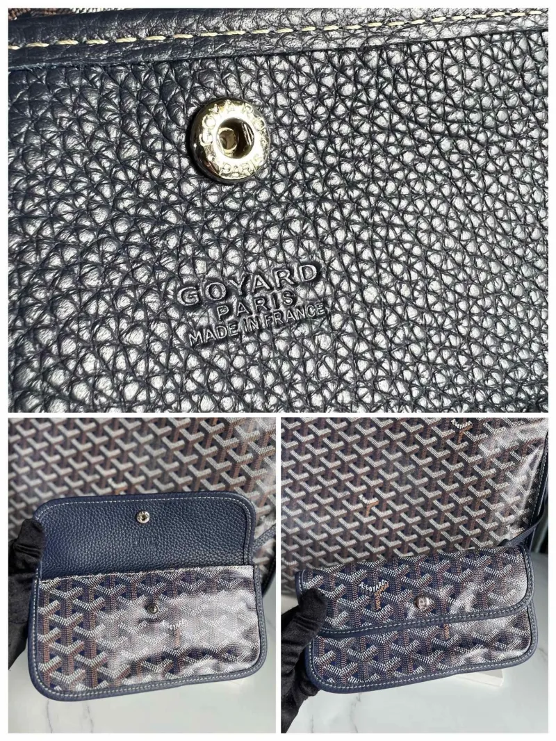 Goyard Navy Shopping Tote Bag 287 - Image 9