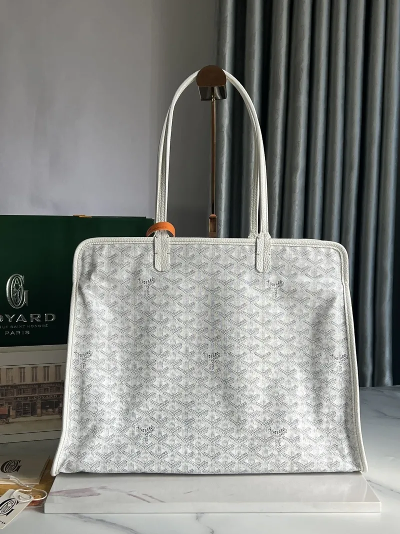 Goyard White Tote Bag 288