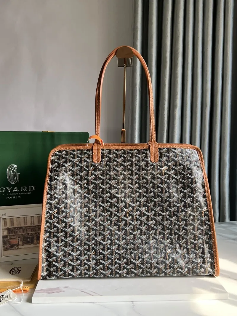 Goyard Brown Monogram Shopping Tote Bag 290