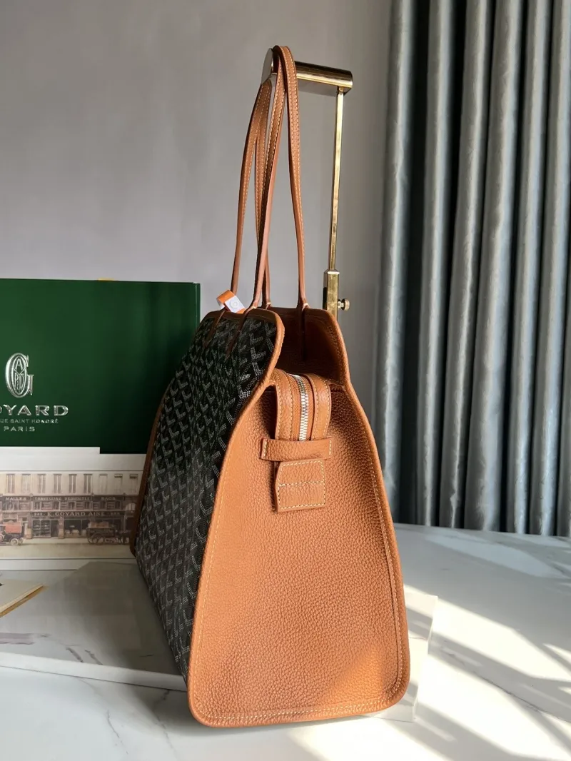 Alternative view of Goyard Brown Monogram Shopping Tote Bag 290
