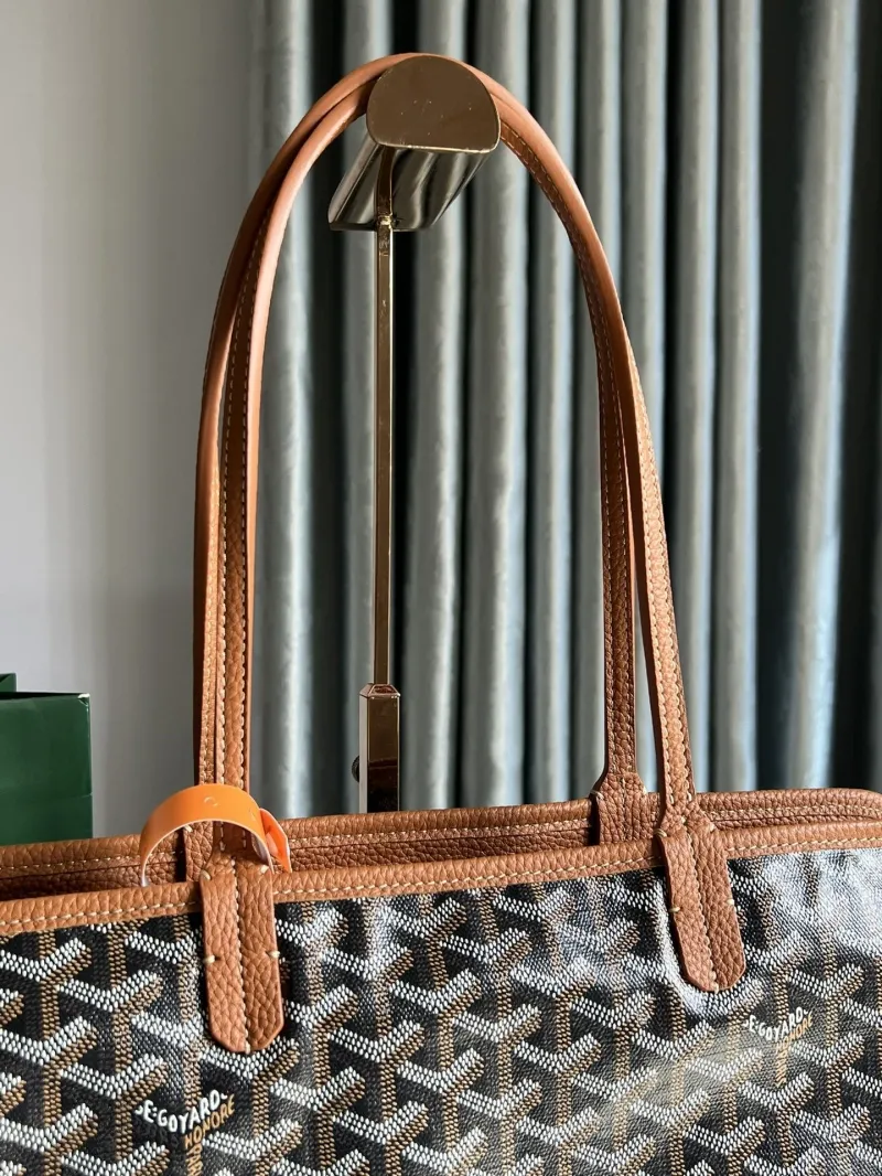 Goyard Brown Monogram Shopping Tote Bag 290 - Image 4
