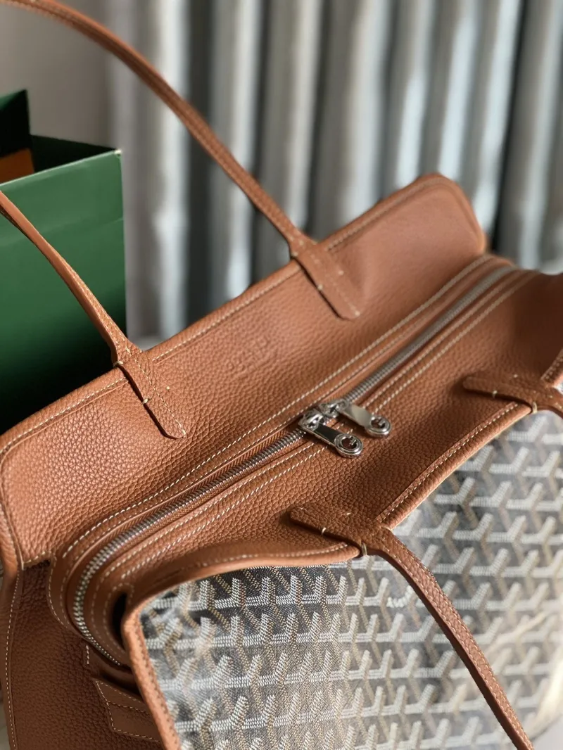 Goyard Brown Monogram Shopping Tote Bag 290 - Image 6