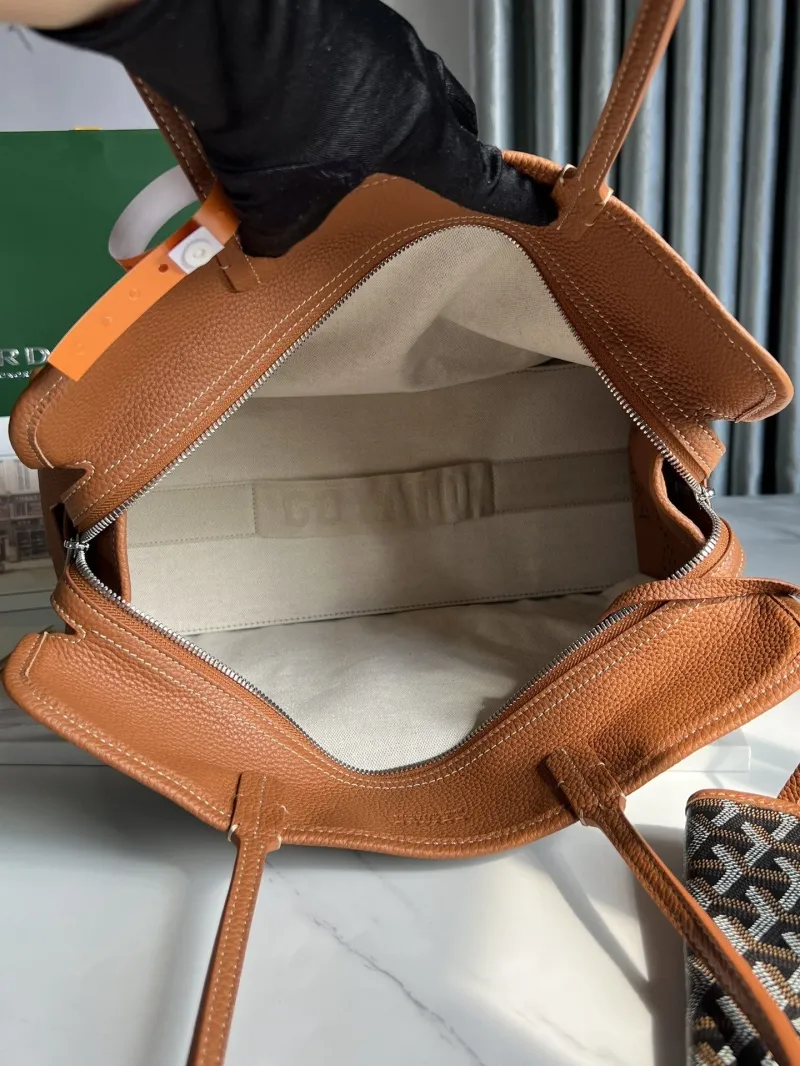 Goyard Brown Monogram Shopping Tote Bag 290 - Image 8