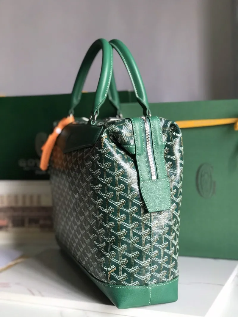 Alternative view of Goyard Green Top Handle Shopping Bag